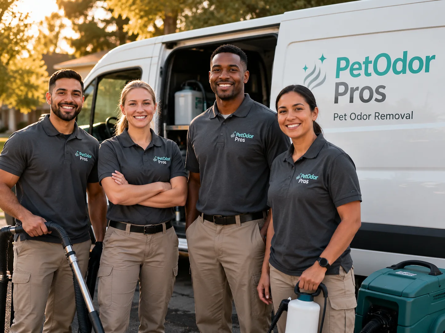 Pet Odor Removal team serving Hunter, AR